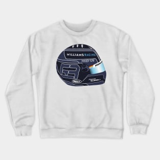 George Russell Abu Dhabi helmet 2020 Crewneck Sweatshirt